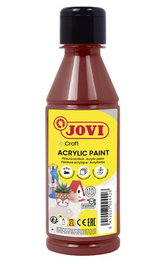 Jovi Pintura Plástica Jovidecor Acryl 250 mL Marrón