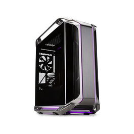 Cooler Master COSMOS C700M Torre Completa ATX Gaming PC Negro/Gris/Plata con Ventana de Vidrio Templado, Soporte 49cm GPU, 3 Ventiladores 140mm