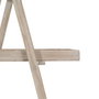 Ixia Estantería Natural de Madera de Abeto 120 x 42 x 153 cm