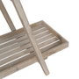 Ixia Estantería Natural de Madera de Abeto 120 x 42 x 153 cm