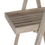 Ixia Estantería Natural de Madera de Abeto 120 x 42 x 153 cm