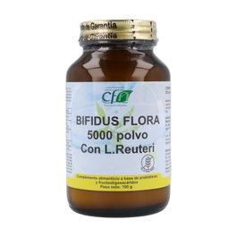 CFN Bifidus Flora 5000 Probiótico con L. Reuteri en Polvo 100g