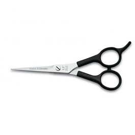 Tres Claveles Tijera de Peluquería Scuola 5.5 Pulgadas Negra