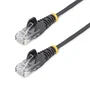 StarTech.com N6PAT25CMBKS Cable de red Cat6 U/UTP de 0,25 m RJ-45 a RJ-45