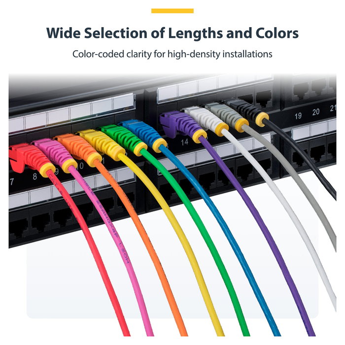 StarTech.com N6PAT25CMBKS Cable de red Cat6 U/UTP de 0,25 m RJ-45 a RJ-45 StarTech.com N6PAT25CMBKS Cable de red Cat6 U/UTP de 0,25 m RJ-45 a RJ-45