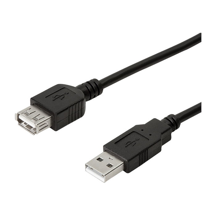 LogiLink USB 2.0 Repeater vía CAT5/6 hasta 60m, Negro
