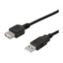 LogiLink USB 2.0 Repeater vía CAT5/6 hasta 60m, Negro