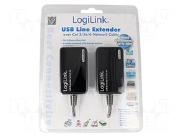 LogiLink Extender USB UA0021D hasta 60m Negro