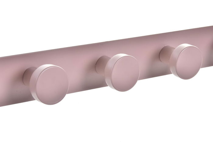 DKD Home Decor Perchero Glam Marron Crema Metal 5 x 20 x 33 cm (4 Unidades)