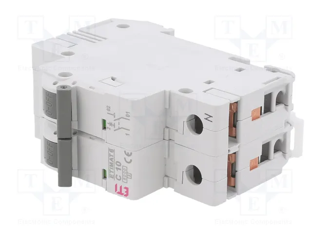 ETI POLAM ETIMAT 6 Interruptor magnetotérmico 10A 1+N