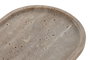 DKD Home Decor Bandeja de Mármol Travertino Marrón 30x13x1,2 cm