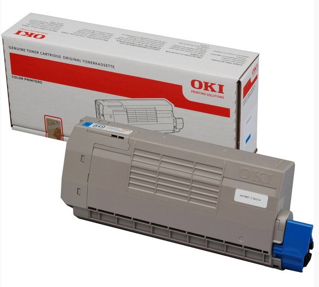 Oki Cartucho de Tóner 44318607 Cian Estándar Oki Cartucho de Tóner 44318607 Cian Estándar