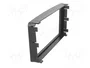 ACV Bastidor de montaje de radio para Mitsubishi 2 DIN, Negro