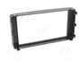ACV Bastidor de montaje de radio para Mitsubishi 2 DIN, Negro