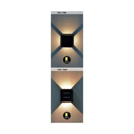 RABALUX Lippa Aplique de Exterior LED Negro