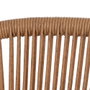 Silla Natural Pe-Acero Salón 57 X 58 X 81 cm (Set de 2)