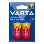 Varta Pilas Alcalinas Longlife Max Power C LR14 2 Unidades