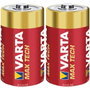 Varta Pilas Alcalinas Longlife Max Power C LR14 2 Unidades