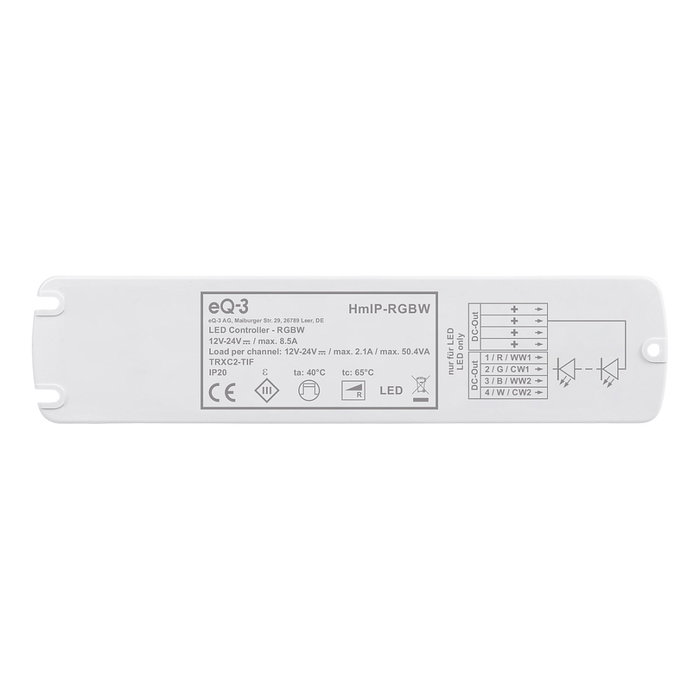 eQ-3 Homematic IP LED Controller – RGBW 157662A0 Blanco