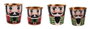 DKD Home Decor Set de 2 Cajas Metálicas Surtidas 17,5x17,5x16,5 cm