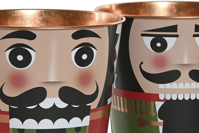 DKD Home Decor Caja Navidad Tradicional Multicolor Metal Set de 2 (6 Unidades) 17.5 x 17.5 x 16.5 cm DKD Home Decor Caja Navidad Tradicional Multicolor Metal Set de 2 (6 Unidades) 17.5 x 17.5 x 16.5 cm