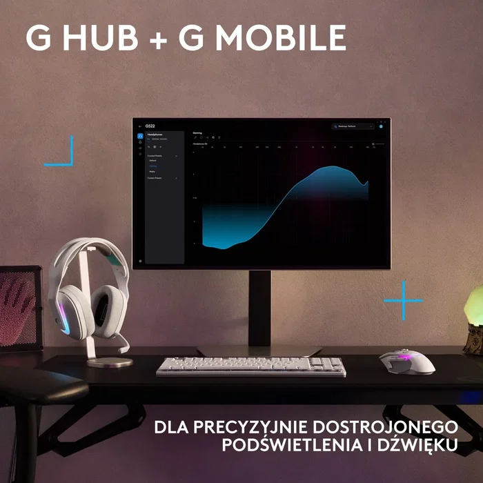Logitech G G522 Lightspeed Blanco