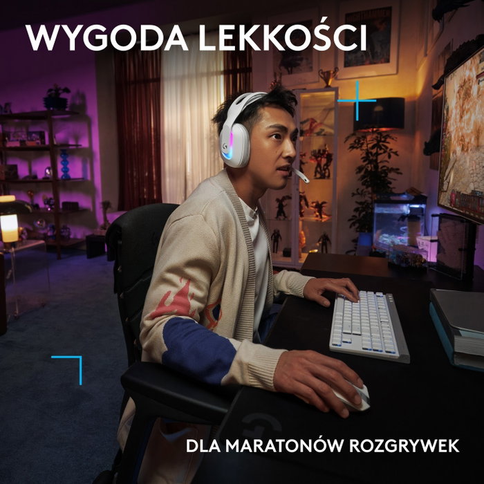 Logitech G G522 Lightspeed Blanco