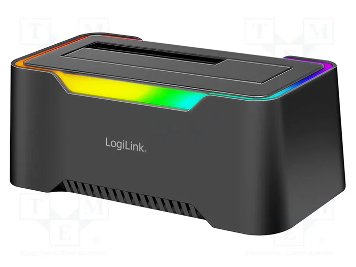 LogiLink Docking Station USB 3.2 Gen1 de 1 bahía con RGB para SATA 2,5/3,5 pulg.探索 LogiLink Docking Station USB 3.2 Gen1 de 1 bahía con RGB para SATA 2,5/3,5 pulg.探索