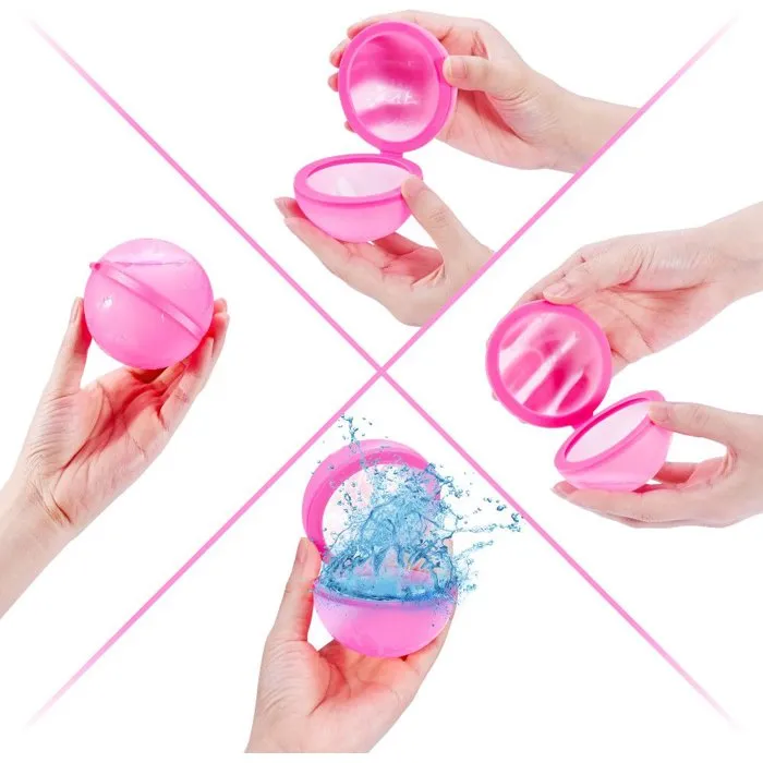 ZURU Bombas de Agua - 3 Globos de Agua Reutilizables - Juguete para Niños +4 Años