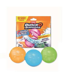 Zuru Globos de Agua Reutilizables BunchO - Gel de Sílice y Imán - Edad Mínima Recomendada: 3 Años