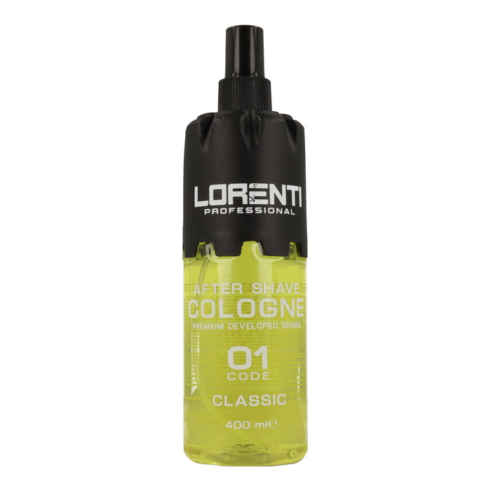 Lorenti Barber Cologne After Shave 400 ml 01 Code Classic Colonia para después del afeitado Lorenti Barber Cologne After Shave 400 ml 01 Code Classic Colonia para después del afeitado