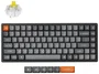 Keychron K2 Max Teclado Mecánico 75% Inalámbrico Banana Switch RGB Negro