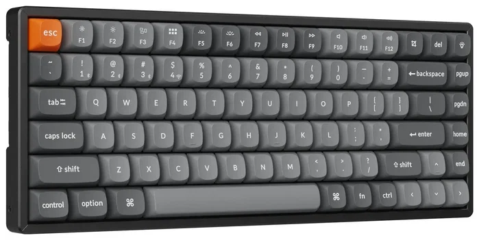 Keychron K2 Max Teclado Mecánico 75% Inalámbrico Banana Switch RGB Negro Keychron K2 Max Teclado Mecánico 75% Inalámbrico Banana Switch RGB Negro