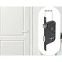 Yale Y60K-A50/N Cerradura empotrable con orificio para cilindro, eje 50mm, caja 148mm para puerta de entrada, servicio y locales sensibles