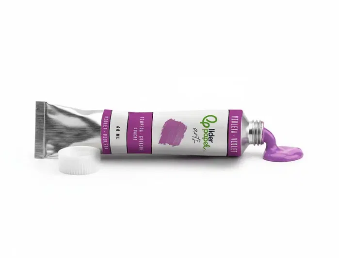 Liderpapel Témpera gouache tubo de aluminio 60 ml violeta
