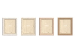 DKD Home Decor Set de Marcos de Fotos 25x30 cm Surtido Scandi con Acabado Símil Piedra