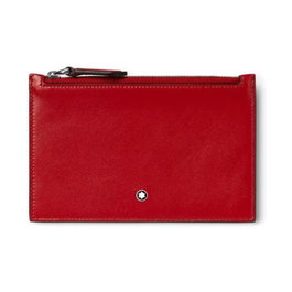 Montblanc MB129908 Tarjetero de Piel Rojo