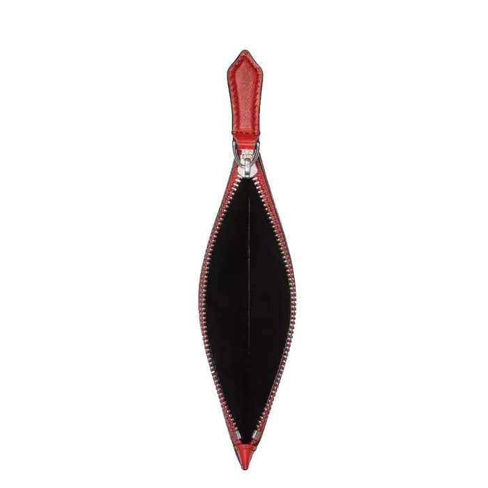 Montblanc MB129908 Tarjetero de Piel Rojo
