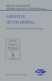 Visor Editorial Gabinete de Lectura Española, Miguel de Manuel, Isidoro Bosarte, Pedro Estala - Visor Editorial