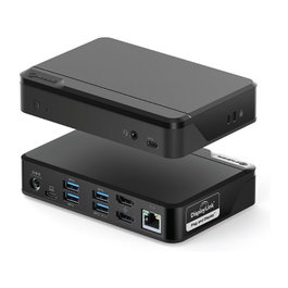 ALOGIC DUTHDPR Docking Station Universal Twin HD USB-C & USB-A 85W