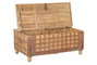 DKD Home Decor Arcon Colonial 66 x 52 x 127 cm Madera Reciclada y Metal