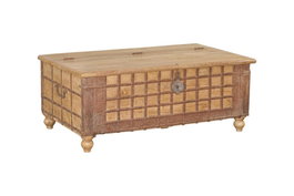 DKD Home Decor Arcon Colonial 66 x 52 x 127 cm Madera Reciclada y Metal