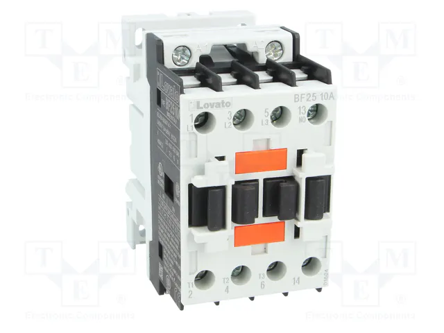 LOVATO ELECTRIC Contactor BF 3-polar 25A 110VAC
