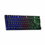The G-Lab KEYZ CESIUM TKL WIRELESS Teclado para juegos Inalámbrico AZERTY Negro