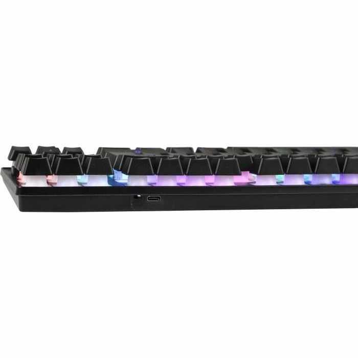 The G-Lab KEYZ CESIUM TKL WIRELESS Teclado para juegos Inalámbrico AZERTY Negro The G-Lab KEYZ CESIUM TKL WIRELESS Teclado para juegos Inalámbrico AZERTY Negro
