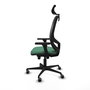 PIQUERAS Y CRESPO Silla de oficina Cilanco Verde esmeralda y Negro