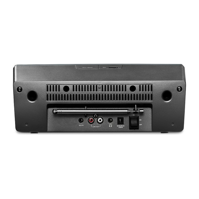 Medion MD 89289 Internetradio, Radio DAB+ y FM, Bluetooth, WiFi, 12W, Pantalla TFT 2.8", Gris