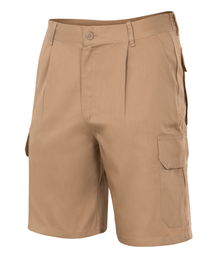 Velilla Bermuda 344 Multibolsillos Pinzas Beige Talla 54 Pantalón Trabajo Sarga Poliéster Algodón