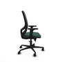 PIQUERAS Y CRESPO Silla de oficina Cilanco Verde botella y Negro