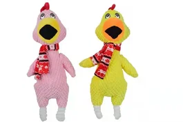 Freedog Chick Amarillo 35 cm Juguete para Perro